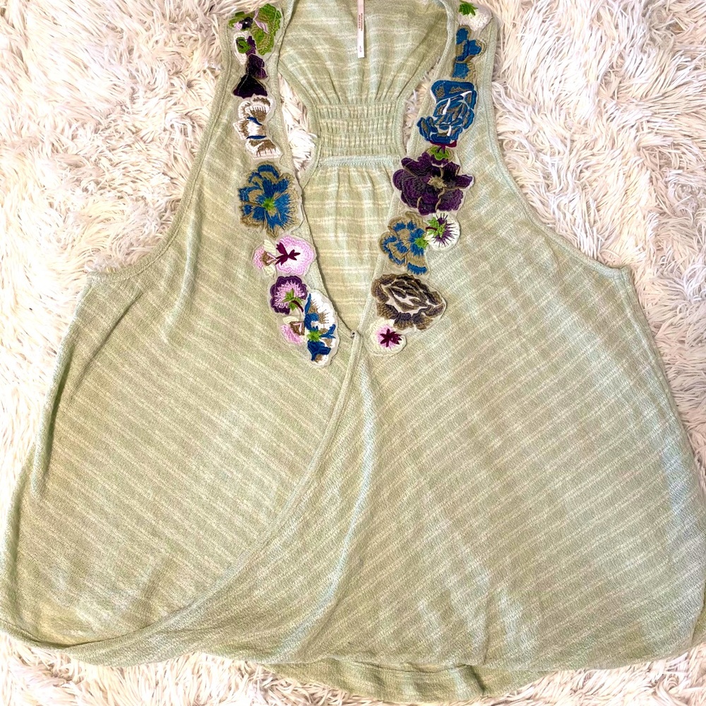 NWOT Free People Frida Tank Top LG